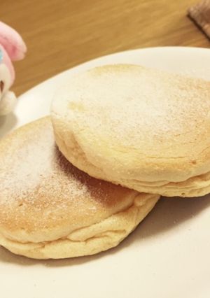 おうちで簡単スフレパンケーキ-レシピのメイン写真
