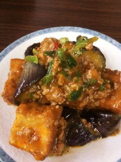 厚揚げと茄子の挽き肉あんかけ-レシピのメイン写真