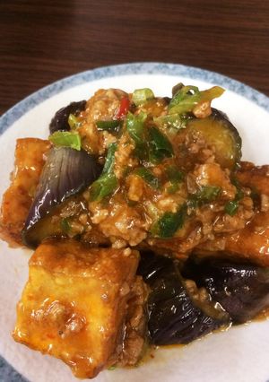 厚揚げと茄子の挽き肉あんかけ-レシピのメイン写真