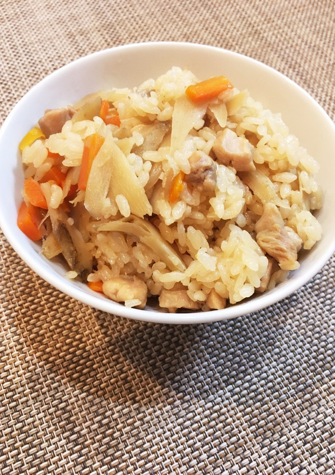 簡単♡鶏ごぼう＊炊き込みご飯-レシピのメイン写真
