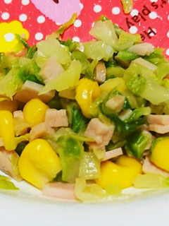 春キャベツのコンソメ炒め(離乳食完了期)-レシピのメイン写真
