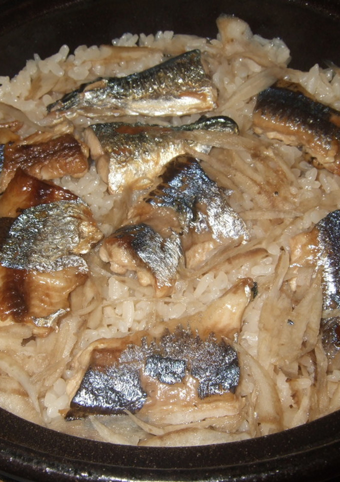 秋だ！土鍋でサンマの炊き込みご飯☆-レシピのメイン写真