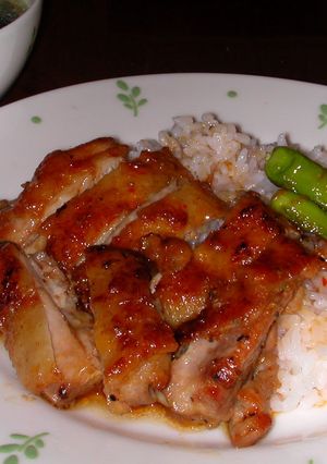 フライパンでピリ辛鶏照りご飯-レシピのメイン写真