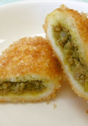 【保育園おやつ】揚げカレーパン-レシピのメイン写真