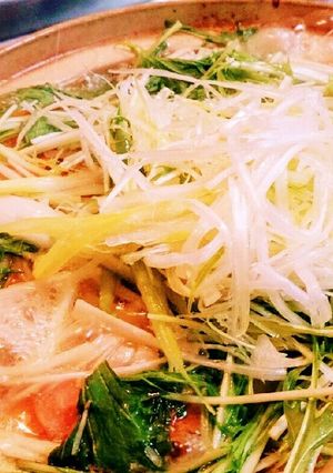 ☆鍋パ・簡単☆野菜たっぷり！濃厚鶏味噌鍋-レシピのメイン写真