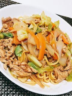 しっかり味♪具だくさん焼きそば-レシピのメイン写真