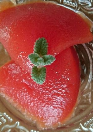 トマトジュースでトマトゼリー 簡単-レシピのメイン写真