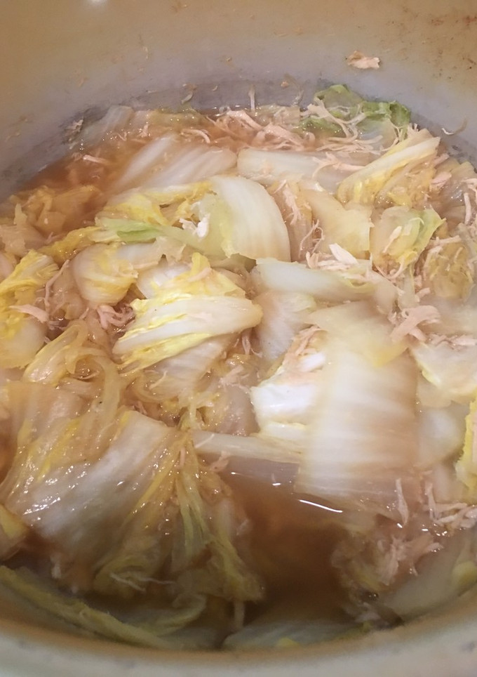 白菜とツナのことこと煮-レシピのメイン写真