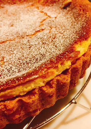 タルト生地のベイクドチーズケーキ-レシピのメイン写真