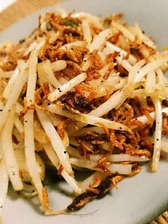 小エビとモヤシのにんにく炒め-レシピのメイン写真