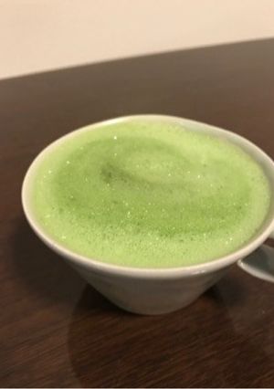 失敗 エアロチーノで抹茶ラテ-レシピのメイン写真