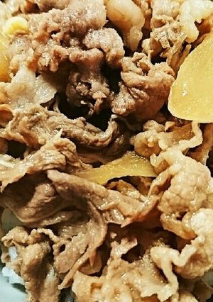 さっぱり牛丼-レシピのメイン写真