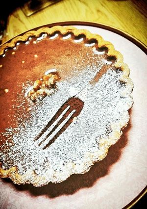 バレンタインに焼かないチョコタルトケーキ-レシピのメイン写真