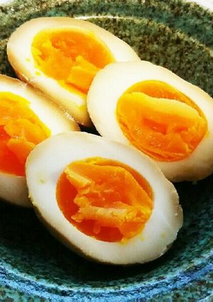 ☆燻し醤油で味玉子☆-レシピのメイン写真