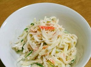 簡単！切って和えるだけの大根サラダ-レシピのメイン写真