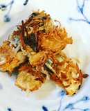ごまサバのココナッツ揚げ焼き