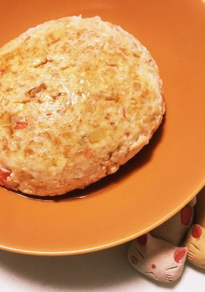 ヘルシー★豆腐&カニカマのハンバーグ♬-レシピのメイン写真