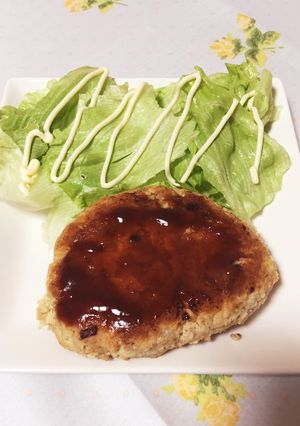 糖質制限☆おからハンバーグ-レシピのメイン写真
