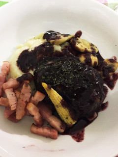 挑戦!牛肉の赤ワイン煮込み!!-レシピのメイン写真
