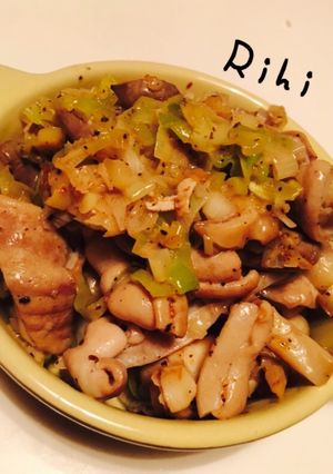 ネギモツ炒め-レシピのメイン写真