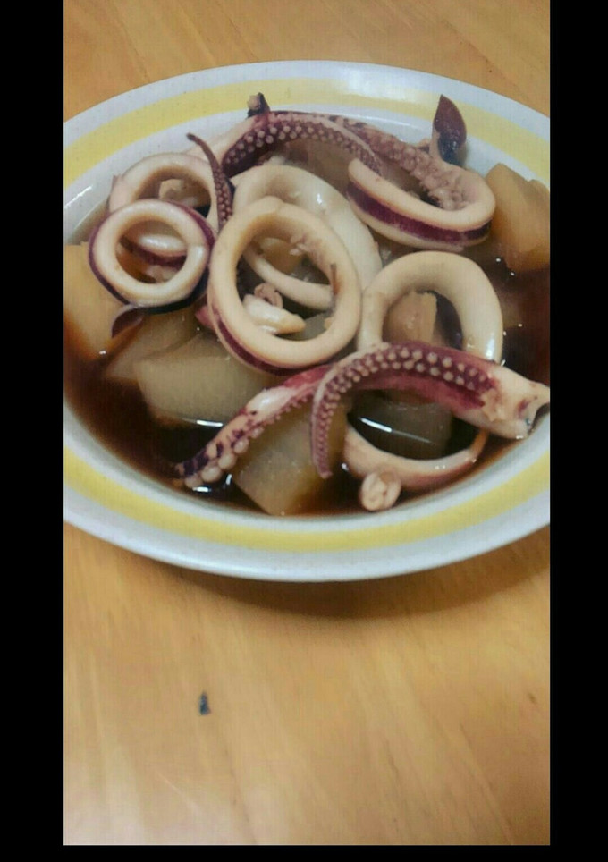 イカと大根の煮物-レシピのメイン写真