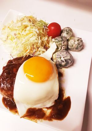 エッグカリーバーグ-レシピのメイン写真