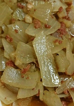 玉ねぎのコンビーフ煮♥-レシピのメイン写真