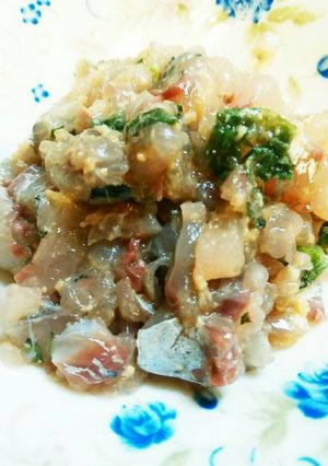 お刺身にあきたら☆なめろう(あじ)-レシピのメイン写真
