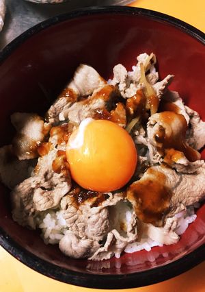 豚コマでローストビーフ丼もどき-レシピのメイン写真