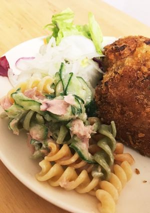 コンソメマヨのマカロニサラダ-レシピのメイン写真