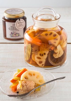 ハーブコーディアル×冬野菜ピクルス-レシピのメイン写真