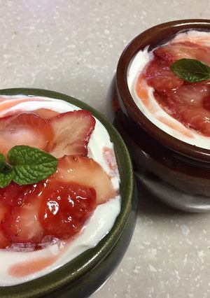いちごのスコップケーキ ブランデーココア-レシピのメイン写真