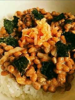 美味♥納豆キムチ丼♥-レシピのメイン写真
