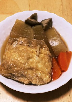 巾着卵と野菜煮-レシピのメイン写真