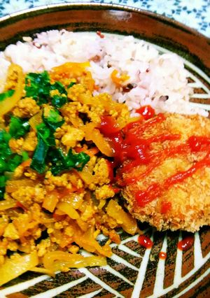 簡単！大根と豚挽き肉のキーマカレー☆-レシピのメイン写真