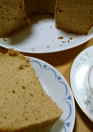 ミルクティシフォンケーキ♪-レシピのメイン写真