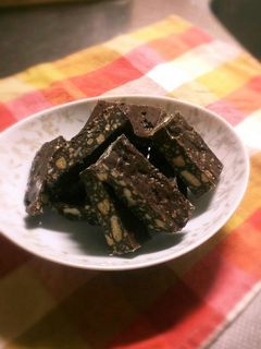 ナッツたっぷり☆ザクザクチョコバー☆-レシピのメイン写真