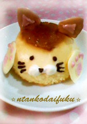 チーズぷりんnoにゃんこケーキ-レシピのメイン写真