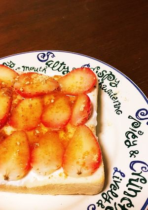 ハチミツきなこのスイーツトースト-レシピのメイン写真