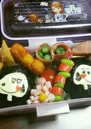 娘学童お弁当保存用（29/2/18♡）-レシピのメイン写真