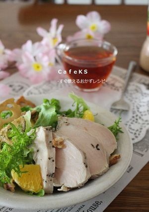 素材一品だけ！コンビニ風？サラダチキン-レシピのメイン写真