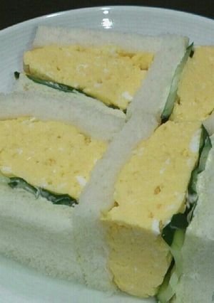 朝ごはん、昼ごはんに☆関西風☆卵サンド-レシピのメイン写真