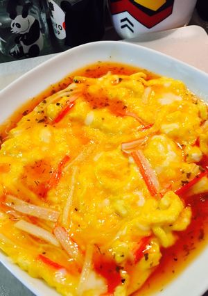 ロマン酢のカニ玉-レシピのメイン写真