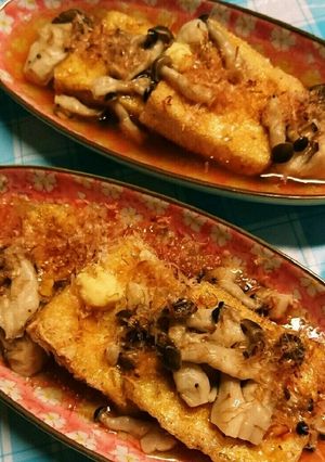 きのこあんかけ揚げ出し豆腐★-レシピのメイン写真