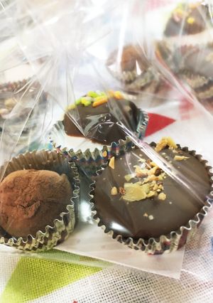 バレンタインに♪チョコカップinホイップ-レシピのメイン写真