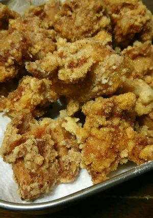 煎餅で簡単！カリジュワ普通のからあげ-レシピのメイン写真