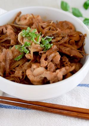 豚肉とごぼうの時雨煮-レシピのメイン写真