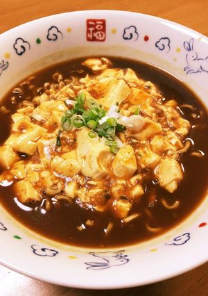 麻婆カレーラーメン-レシピのメイン写真