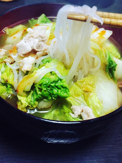 糸こんにゃくde天理スタミナラーメン風☆-レシピのメイン写真
