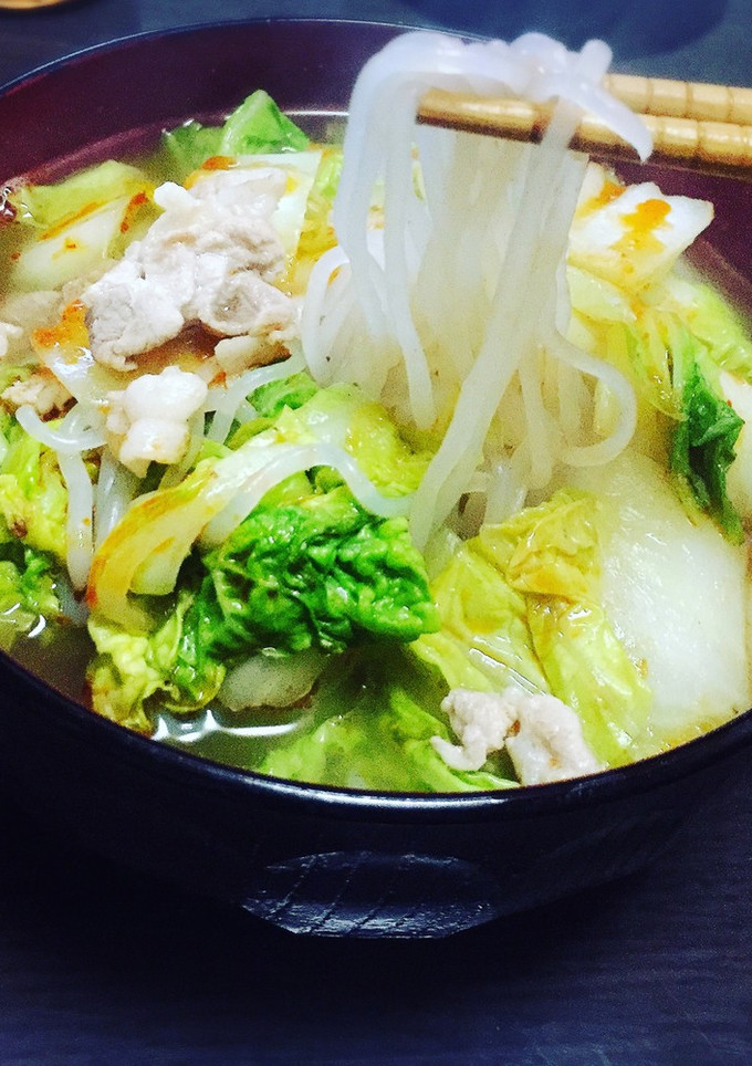 糸こんにゃくde天理スタミナラーメン風☆-レシピのメイン写真